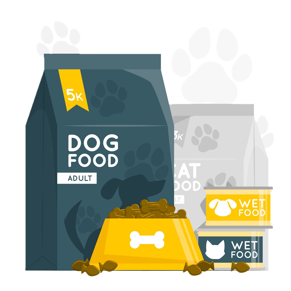 Pet Food Pouch Packaging Supplier in india