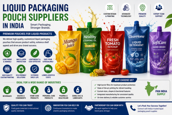 Liquid Packaging Pouch Suppliers in India