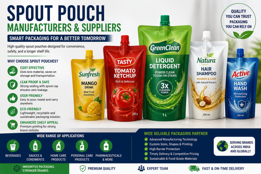Spout Pouch Manufacturers and Suppliers