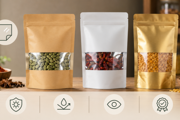 Window Metallised Films for Spices & Dry Foods