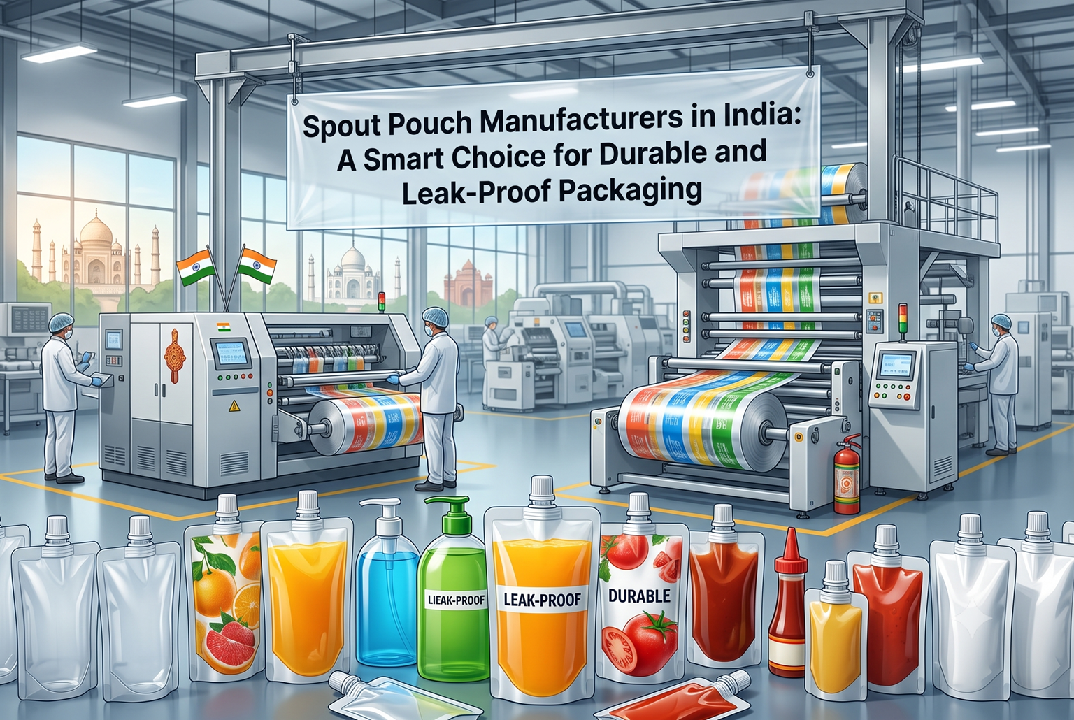 Spout Pouch Manufacturers in India