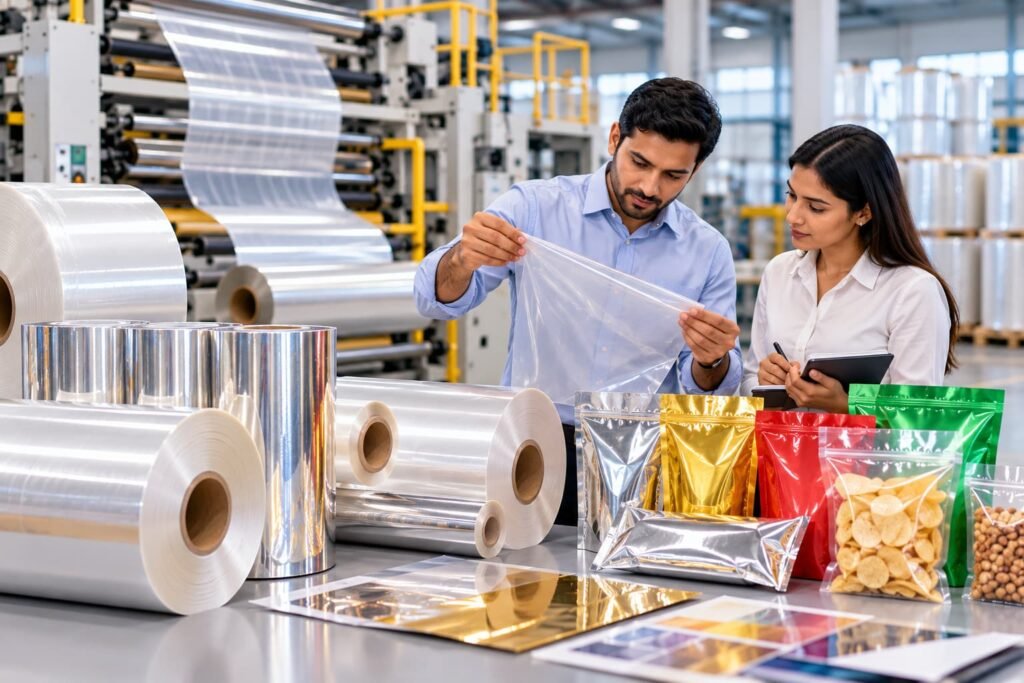 BOPP film suppliers in India, from film grades and heat seal to metallising and print readiness